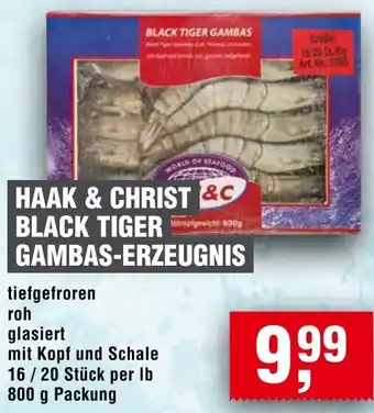 Handelshof Haak & christ black tiger gambas-erzeugnis Angebot