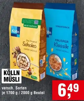 Handelshof Kölln müsli Angebot