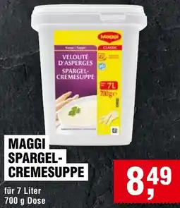 Handelshof Maggi spargelcremesuppe Angebot