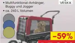 Netto Marken-Discount Veska Hundeanhänger 3in1 Angebot