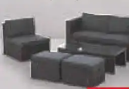 Netto Marken-Discount Juskys Polyrattan Lounge Salou Angebot