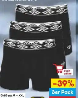 Netto Marken-Discount umbro Herren Retroshorts 3er Pack Angebot