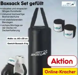 Netto Marken-Discount ArtSport Boxsack Set Angebot