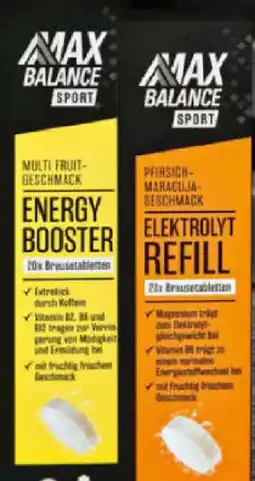 Netto Marken-Discount Max Balance Brausetabletten Angebot