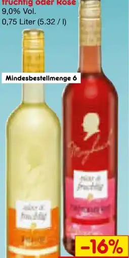 Netto Marken-Discount Maybach Süss & Fruchtig Riesling Angebot