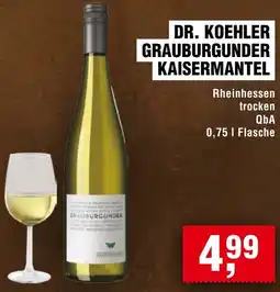 Handelshof Dr. koehler grauburgunder kaisermantel Angebot
