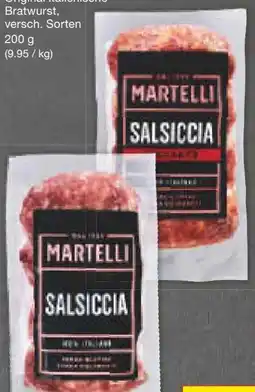 Netto Marken-Discount Martelli Salsiccia Angebot