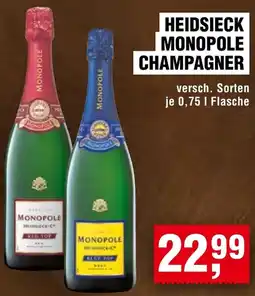 Handelshof Heidsieck monopole champagner Angebot