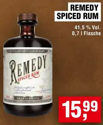 Handelshof Remedy spiced rum Angebot