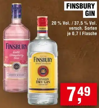 Handelshof Finsbury gin Angebot