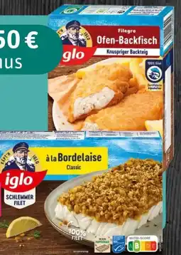 REWE Iglo Filegro-Ofen-Backfisch Angebot