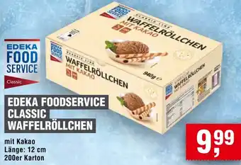 Handelshof Edeka foodservice classic waffelröllchen Angebot