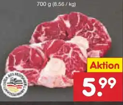 Netto Marken-Discount Gut Ponholz Beinscheiben vom Rind Angebot
