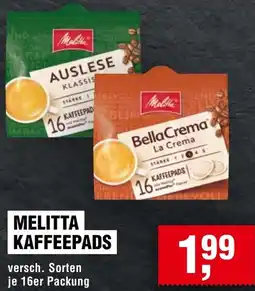 Handelshof Melitta kaffeepads Angebot