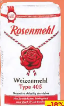 Netto Marken-Discount Rosenmehl Weizenmehl Angebot
