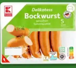 Kaufland K-Classic Bockwurst Angebot