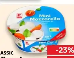 Kaufland Milbona Mini Mozzarella Classic Angebot
