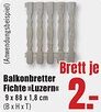 B1 Discount Baumarkt Balkonbretter Fichte Luzern Angebot