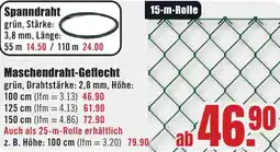 B1 Discount Baumarkt Maschendraht-Geflecht Angebot