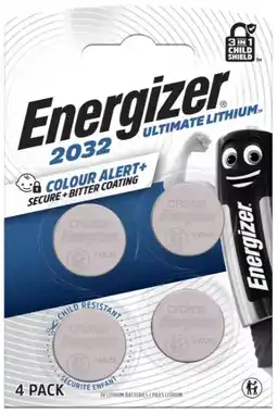 Kaufland Energizer Lithium-Knopfzellen CR2032 Angebot