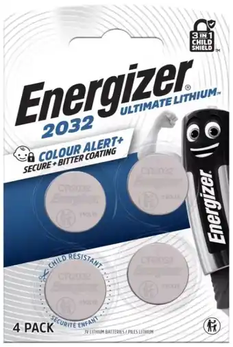 Kaufland Energizer Lithium-Knopfzellen CR2032 Angebot