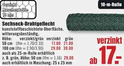 B1 Discount Baumarkt Sechseck-Drahtgeflecht Angebot