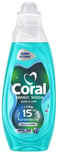 Kaufland Coral Magic Wash Flüssigwaschmittel Angebot