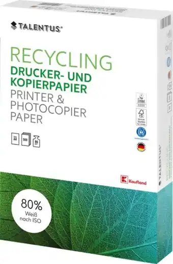 Kaufland Talentus Multifunktions Papier DIN A4 Angebot
