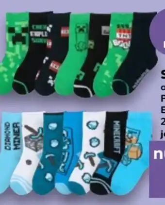 Kaufland Minecraft Kinder 7 Paar Socken Angebot