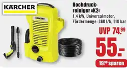 B1 Discount Baumarkt KÄRCHER Hochdruckreiniger K2 Angebot