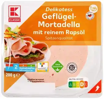 Kaufland K-Classic Delikatess-Geflügelwurst Angebot
