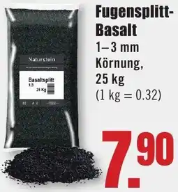 B1 Discount Baumarkt Fugensplitt Basalt Angebot