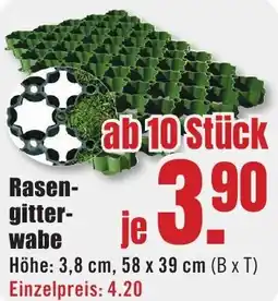 B1 Discount Baumarkt Rasengitterwabe Angebot