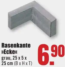 B1 Discount Baumarkt Rasenkante Ecke Angebot