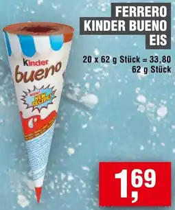 Handelshof Ferrero kinder bueno eis Angebot