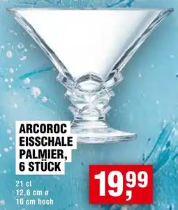 Handelshof Arcoroc eisschale palmier, 6 stück Angebot