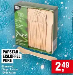 Handelshof Papstar eislöffel pure Angebot