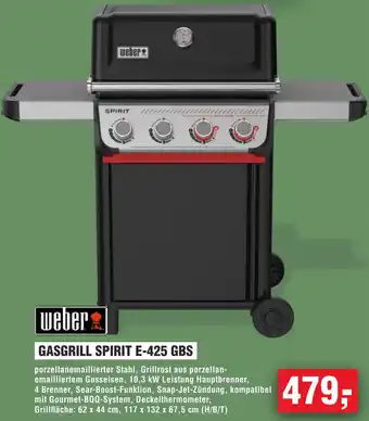 Handelshof Weber gasgrill spirit e-425 gbs Angebot