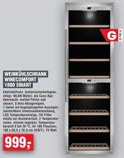 Handelshof Weinkühlschrank winecomfort 1800 smart Angebot