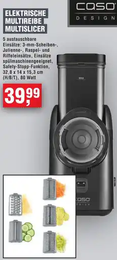 Handelshof Caso elektrische multireibe multislicer Angebot