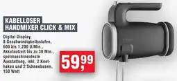 Handelshof Caso kabelloser handmixer click & mix Angebot