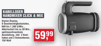 Handelshof Caso kabelloser handmixer click & mix Angebot