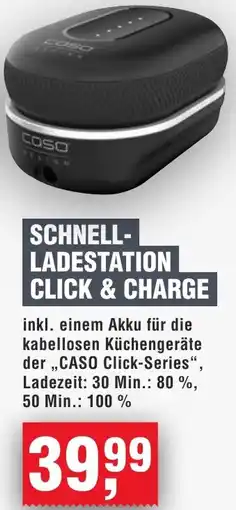 Handelshof Caso schnellladestation click & charge Angebot