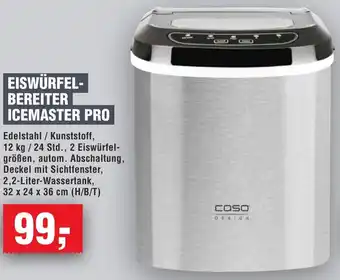Handelshof Caso eiswürfelbereiter icemaster pro Angebot