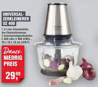 Handelshof Caso universal zerkleinerer uz 400 Angebot