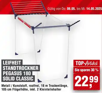 Handelshof Leifheit standtrockner pegasus 180 solid classic Angebot