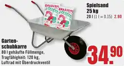 B1 Discount Baumarkt Gartenschubkarre Angebot