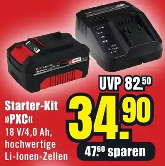 B1 Discount Baumarkt Einhell Starter-Kit PXC Angebot
