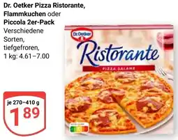 Globus Dr. Oetker Pizza Ristorante, Flammkuchen oder Piccola 2er-Pack Angebot