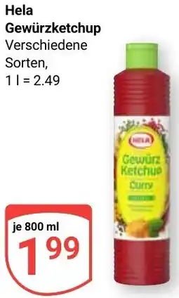 Globus Hela Gewürzketchup Angebot